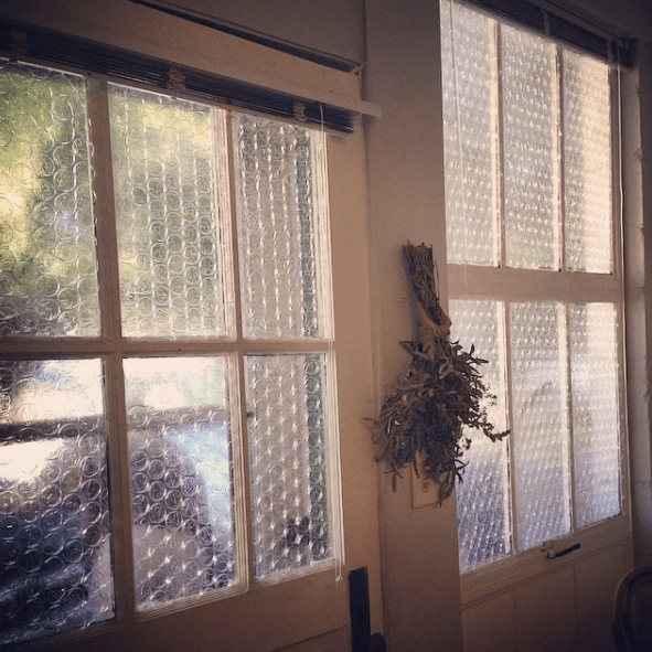 Use Bubble Wrap Window Insulation