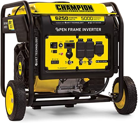 Champion 6250 Watt DH Series Open Frame Inverter noiseless generator