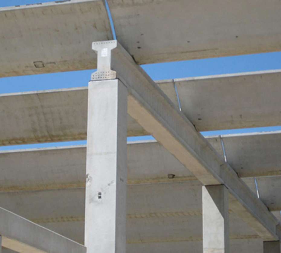 t-beam made of concrete