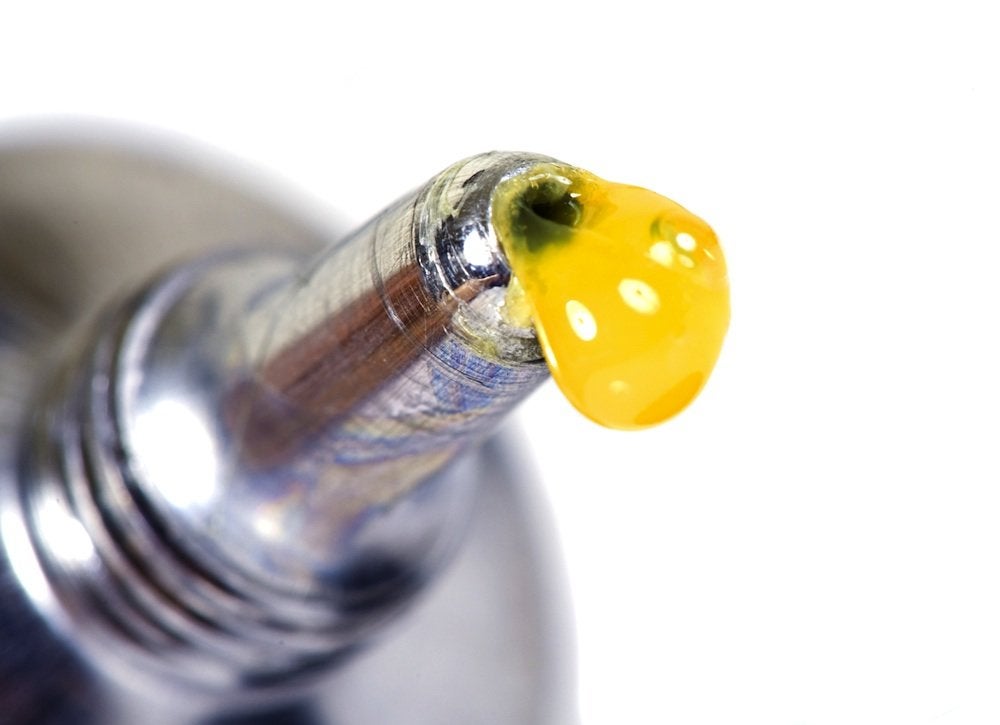 super glue with a yellow color