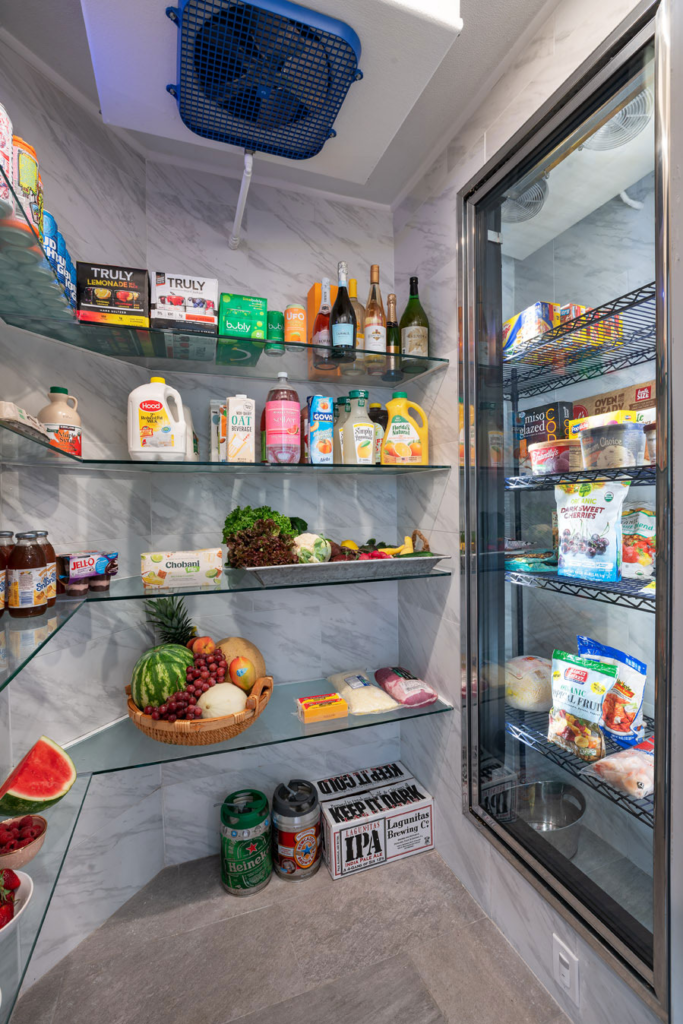 This is an example of a built in refrigerator.